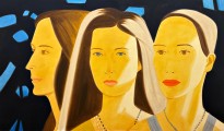Алекс Кац — Трио, 2009 (холст, масло)
