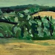 Максим Кац — Пейзаж 1, 1950 (холст, масло)