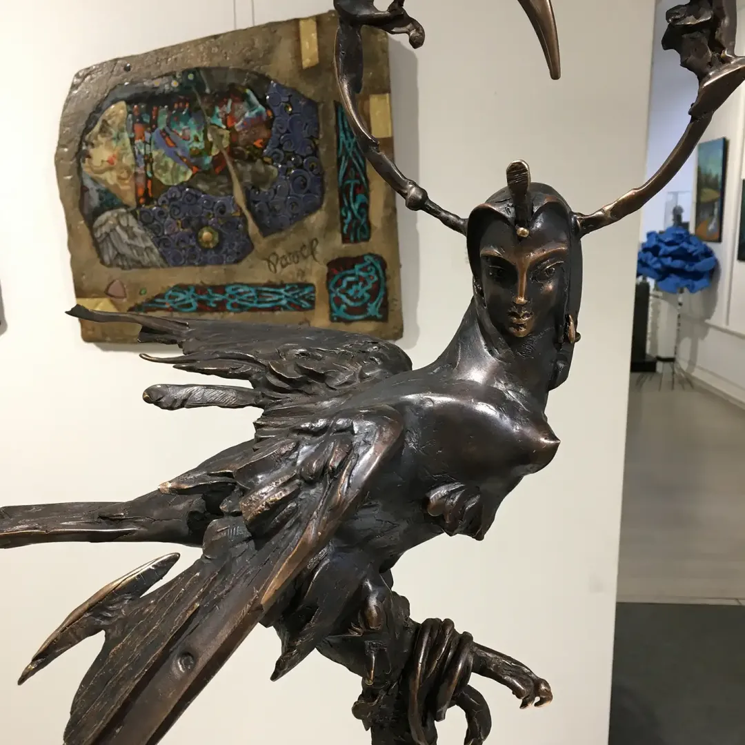 Семён Жохов — Птица Гамаюн 2, 2018 (бронза)