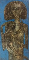 Белла Бризель — Без названия, 1956 (холст, масло)