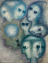 Белла Бризель — Без названия, 1960 (холст, масло)