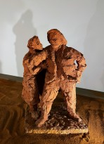 Нахум Гутман — Бялик 'Солнце садится!', 1970-е (терракота)