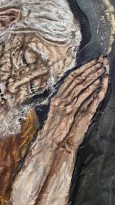 Алексей Штерн — Святой Иоанн, 2000 (холст, масло), фрагмент