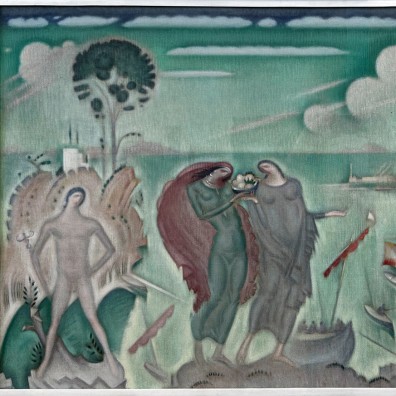 Константинос Парфенис — Роскошь общения, 1925 (холст, масло)