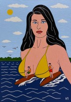 Петр Наводнюк — Виндсерфинг, 2010 (холст, масло)
