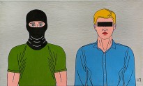 Петр Наводнюк — Два портрета. Контраст, 2015 (холст, масло)
