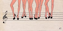 Петр Наводнюк — Ноты, 2013 (холст, масло)