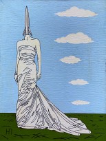 Петр Наводнюк — Старт ракеты, 2016 (холст, масло)