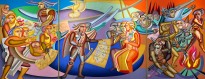 Арнольд Белкин — "1492", 1991 (холст, масло)