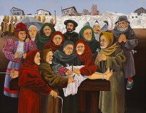 Эдуардо Сарлос — '1492' Инквизиция, 1991 (Уругвай, холст, масло)