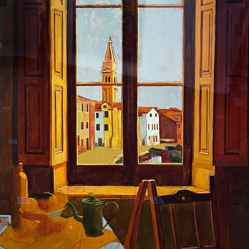 Генри Кроссато — Вид Венеции, 1994 (холст, масло)