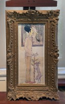 Аарон Леви — Художник Рубин, 1934 (перо)
