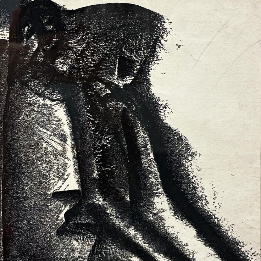 Татьяна Леонова — Серия Женщина, состояние. Скорбь, 1993 (бумага, монотипия)
