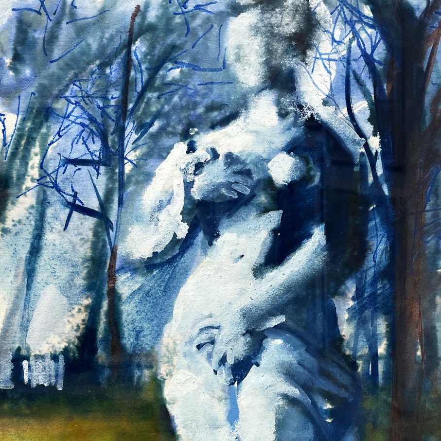 Татьяна Леонова — Сладострастие. Из серии Летний сад, 2005 (бумага, акварель, гуашь)