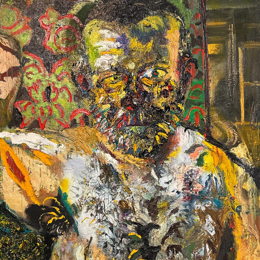 Ран Тененбаум — Автопортрет, 2015 (холст, масло).