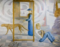 Агата Белая — Отражение, 2006 (холст, масло)