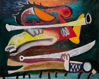 Александр Петров — X и Y, 1991 (холст, масло)