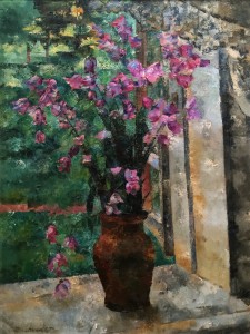 Василий Рождественский - Букет, 1920 (холст, масло)