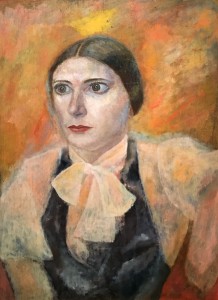 Владимир Дмитриев - Портрет балерины Нины Анисимовой, 1930-е (холст, масло)