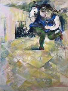 Елена Бочарова - Первая, 2015 (холст, масло)