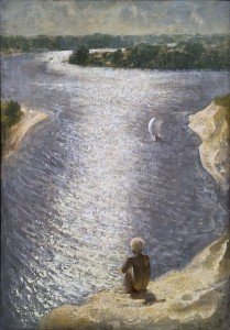 Олег Татарников - Лето на Свири, 1965 (холст, темпера)