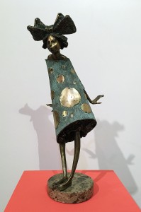 Петр Мавшов - Горошек, 2012 (бронза, мрамор)