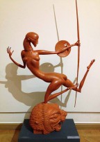 Даши Намдаков — Виктория, 2014 (бронза, патина)