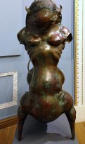 Даши Намдаков — Кентавр Она (фрагмент), 2009 (бронза, патина)