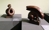 Даши Намдаков — Серия 'Восточный календарь', Змея и Заяц, 2015 (бронза, патина)