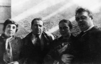 А. Самохвалов (справа) и А. Дейнека (слева)