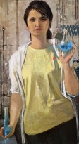 А. Самохвалов - В лаборатории, 1968 (холст, масло)