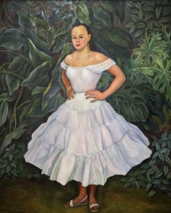 Диего Ривера - Портрет Ирен Филлипс, 1955 (холст, масло. Музей Долорес Ольмедо)