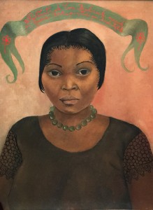 Фрида Кало - Портрет Евы Фредерик, 1931 (холст, масло. Музей Долорес Ольмедо)