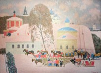 Геннадий Яндыганов — Воскресный день, 2019 (холст, масло)