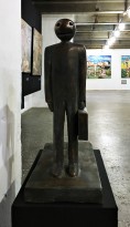 Александр Повзнер - Из серии 'Дураки', 2018 (гипс тонированный) вид спереди