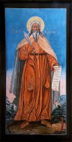 Пророк Илия, тр. ч. XVIII в., ЦР (дерево, темпера).