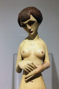Эрнст Людвиг Кирхнер - Обнаженная, 1921 (фрагмент), 1921