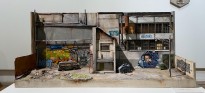 Павел Плетнев — Стена славы, 2019 (объект, фанера, смешанная техника)