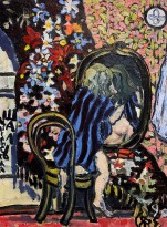 Владимир Яшке - Цыганская шаль, 1990 (холст, масло)