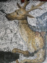 Водяная мельница. Леопард, атакующий оленя. Юго-западный зал (фрагмент)