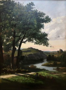 Теодор Равана - Пейзаж, 1860 (холст, масло).