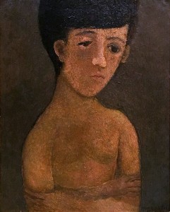 Павел Челищев - Портрет мальчика, 1926 (холст, масло)