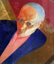 Леонид Чупятов - Автопортрет, 1925 (холст, масло)