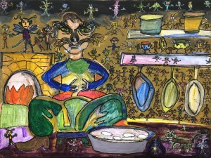 М. Гавричков младший - Пацук, 2019 (холст, акрил)
