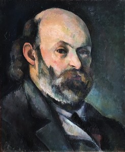 Поль Сезанн - Автопортрет, ок. 1885 (холст, масло - Пушкинский музей МСК)
