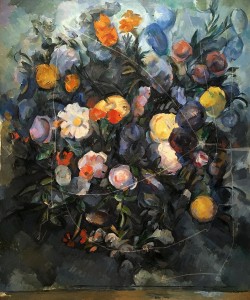 Поль Сезанн - Цветы, 1902-1903 (холст, масло - Пушкинский музей МСК)