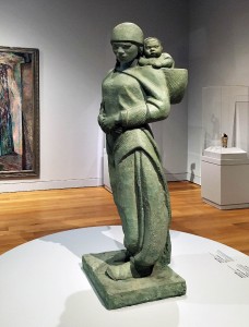 Frances Loring — Эскимоска с ребенком, 1983