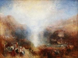 Mercury Sent to Admonish Aeneas exhibited 1850