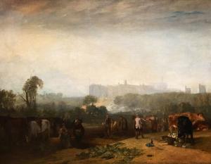 Ploughing Up Turnips, nesr Slough (Windsor) exhibited 1809