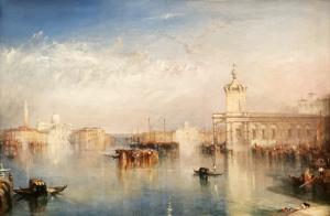 The Dogano, San Giorgio, Citelle, from the Steps of the Europa exhibited 1842